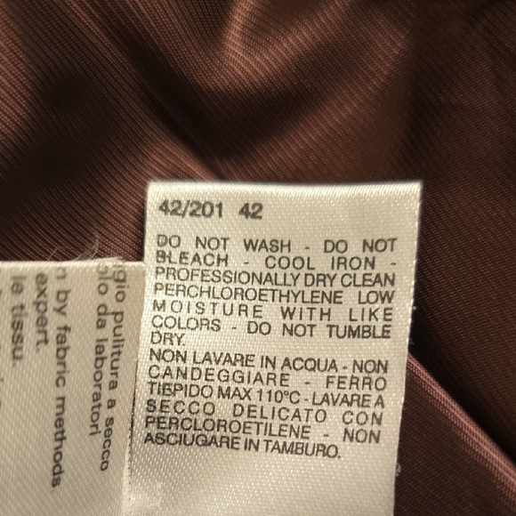 MaxMara Suede Belted Blazer - Soft Burgundy - Picture 4 of 16